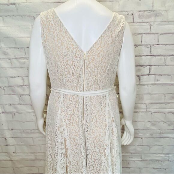Lane bryant cream white lace dress size 20 - Picture 4 of 7